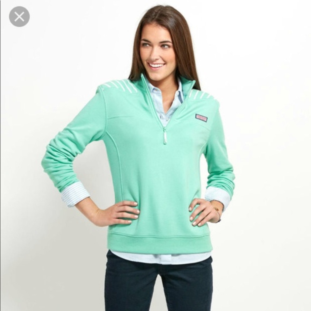 Vineyard Vines 1/4 Zip Shep Shirt Women’s Size L